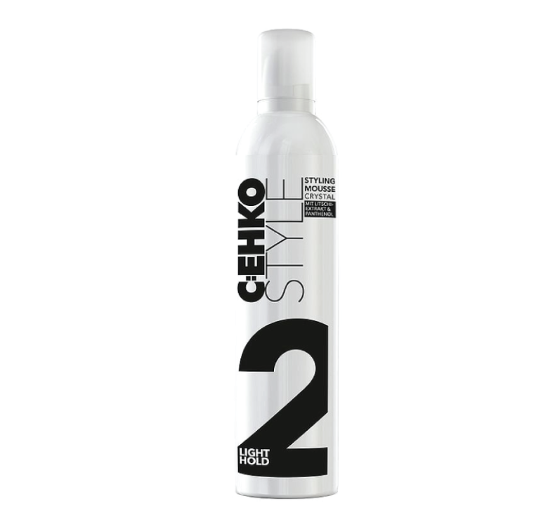 Пена для волос легкой фиксации CEHKO Style Styling Mousse Crystal